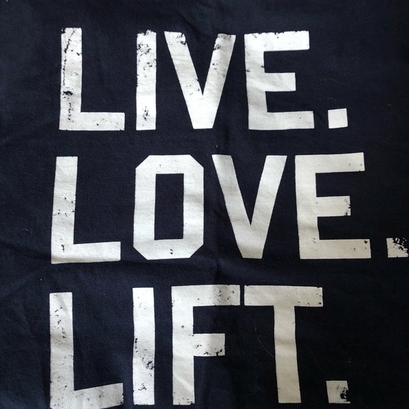 2 Pack Workout Finspo Shirts Sz Large - Picture 1 of 4